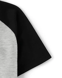 Boys Colorblock Henley Pajama Top