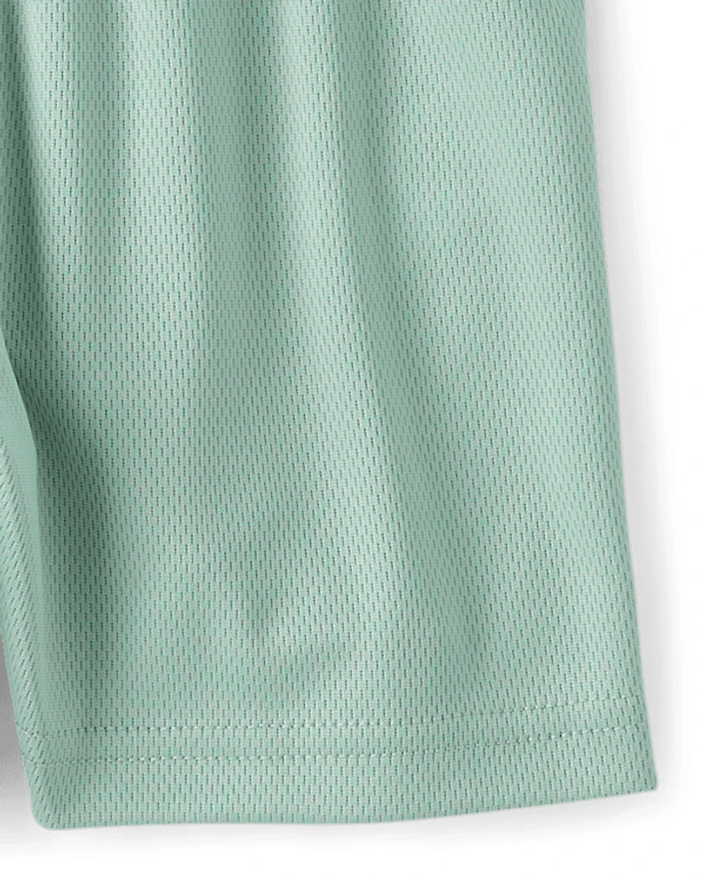 Baby And Toddler Boys Quick Dry Mesh Active Shorts 3-Pack