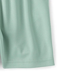 Baby And Toddler Boys Quick Dry Mesh Active Shorts 3-Pack