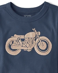 Baby And Toddler Boys Embroidered Vehicle Top