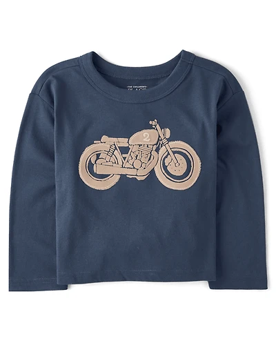 Baby And Toddler Boys Embroidered Vehicle Top