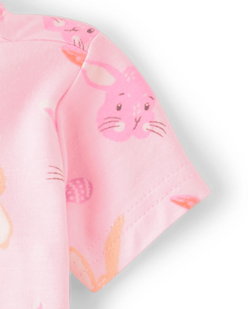 Baby And Toddler Girls Matching Family Easter Pajamas - Super Soft