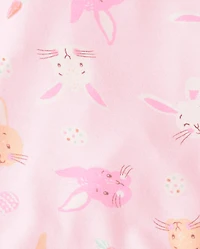 Baby And Toddler Girls Matching Family Easter Pajamas - Super Soft