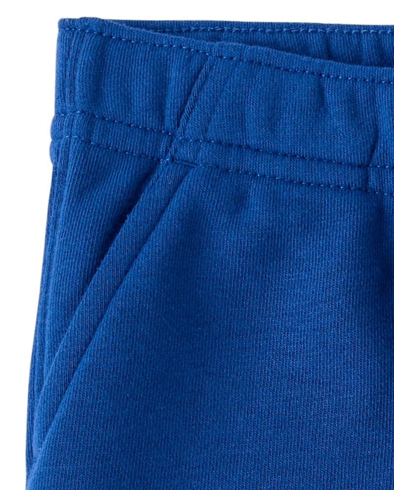 Baby And Toddler Boys French Terry Active Shorts