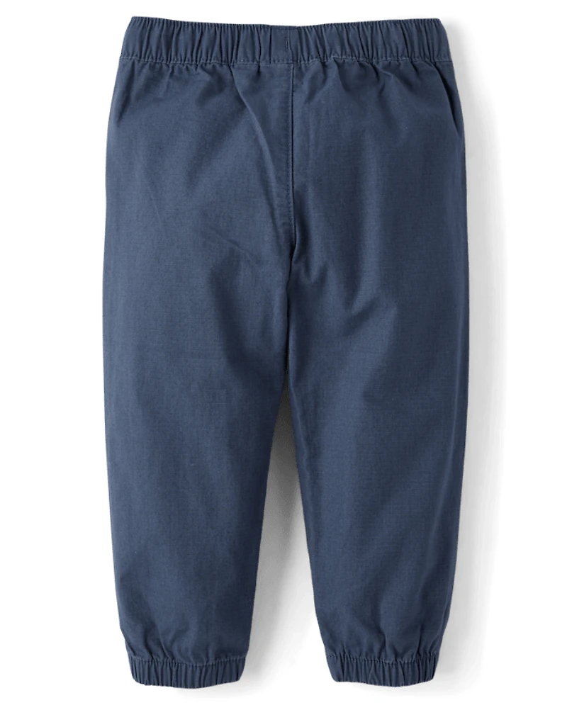 Baby And Toddler Boys Ripstop Pull On Jogger Pants
