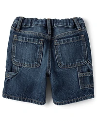 Baby And Toddler Boys Ripped Baggy Utility Jorts