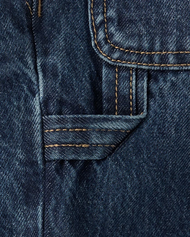 Baby And Toddler Boys Ripped Baggy Utility Jorts