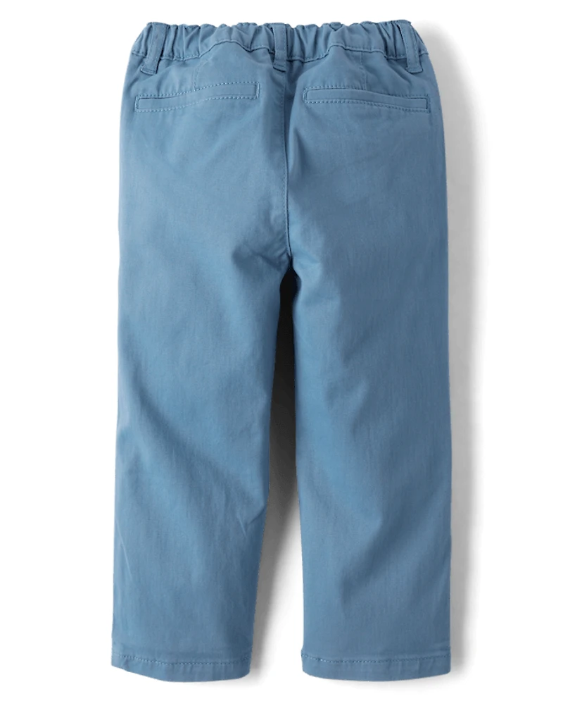 Baby And Toddler Boys Stretch Straight Chino Pants