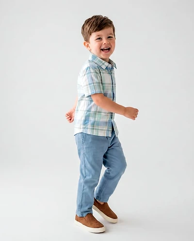 Baby And Toddler Boys Stretch Straight Chino Pants