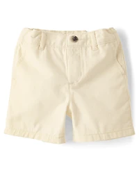 Shorts chino pour bébés et petits garçons