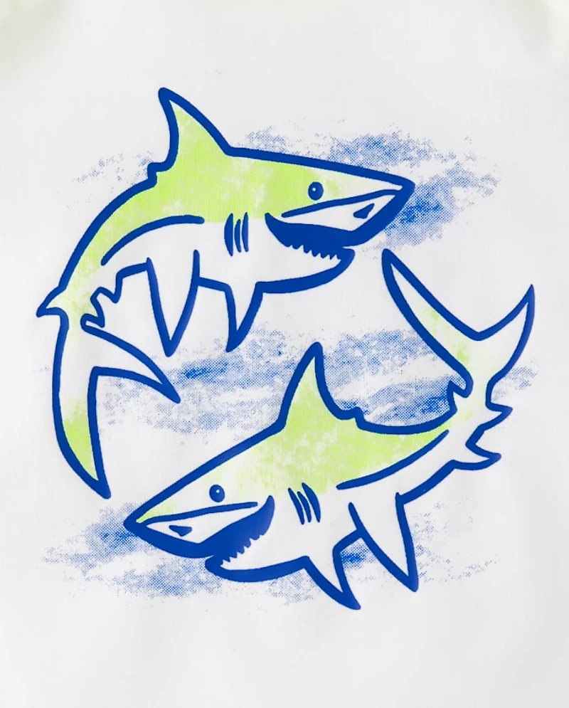 Maillot de bain anti-UV imprimé pour bébés et petits garçons