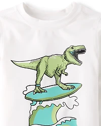 Baby And Toddler Boys Print Rashguard Swimsuit