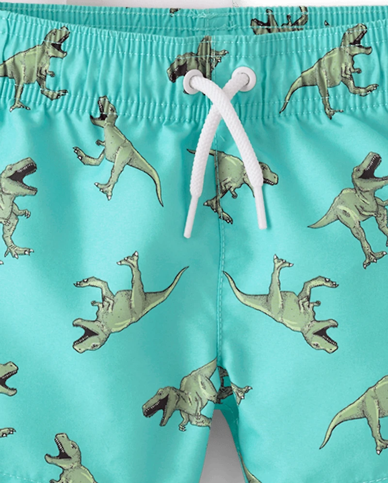 Baby And Toddler Boys Print Rashguard Swimsuit