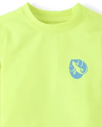 Baby And Toddler Boys Print Rashguard Swimsuit