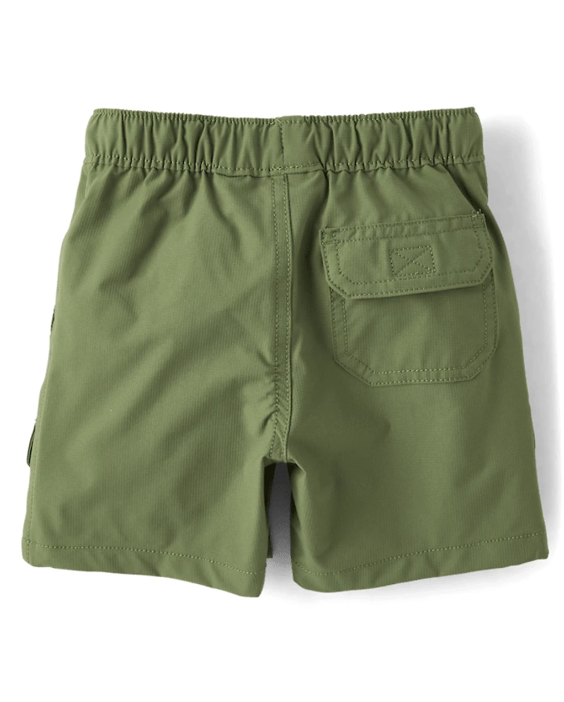 Baby And Toddler Boys Quick Dry Ripstop Cargo Shorts