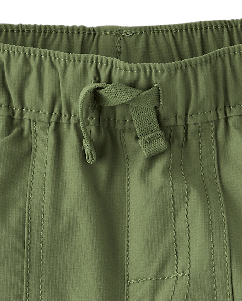 Baby And Toddler Boys Quick Dry Ripstop Cargo Shorts