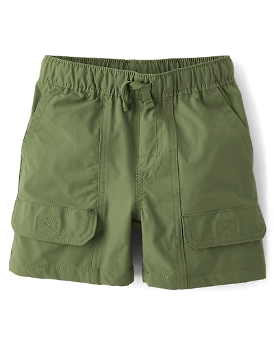 Baby And Toddler Boys Quick Dry Ripstop Cargo Shorts