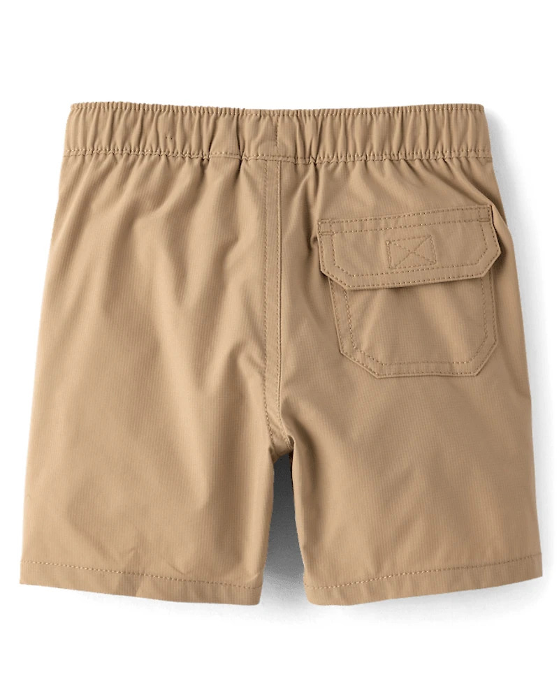 Shorts cargo en tissu ripstop à séchage rapide pour bébés et petits garçons