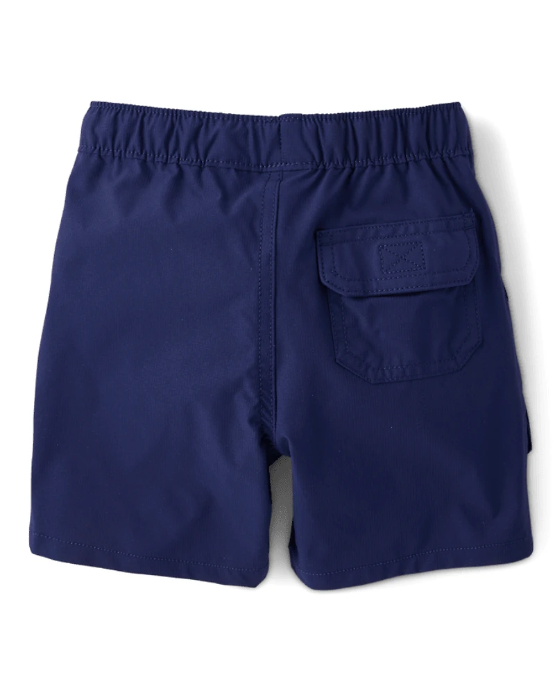 Baby And Toddler Boys Quick Dry Ripstop Cargo Shorts