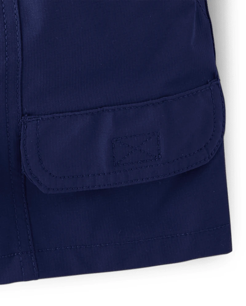 Baby And Toddler Boys Quick Dry Ripstop Cargo Shorts
