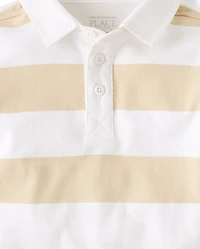 Baby And Toddler Striped Rugby Polo