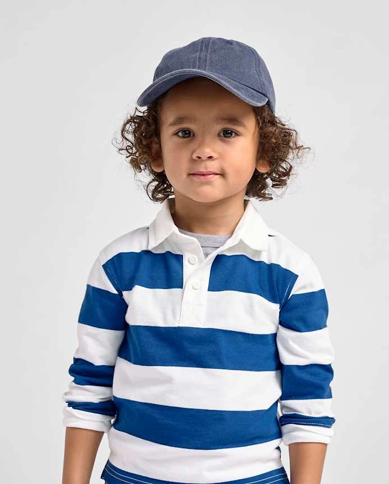 Baby And Toddler Striped Rugby Polo