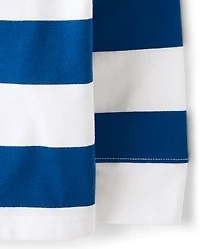 Baby And Toddler Striped Rugby Polo
