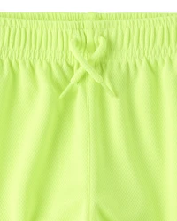 Baby And Toddler Boys Quick Dry Side Stripe Mesh Active Shorts