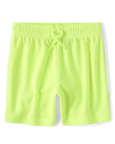 Baby And Toddler Boys Quick Dry Side Stripe Mesh Active Shorts