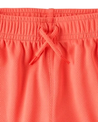 Baby And Toddler Boys Quick Dry Side Stripe Mesh Active Shorts