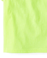 T-shirt à poche chiné pour bébés et petits garçons