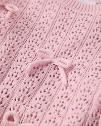 Toddler Girls Bow Sweater