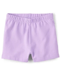 Toddler Girls Cartwheel Shorts 6-Pack