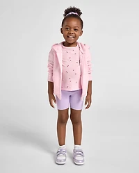 Toddler Girls Bike Shorts 6-Pack