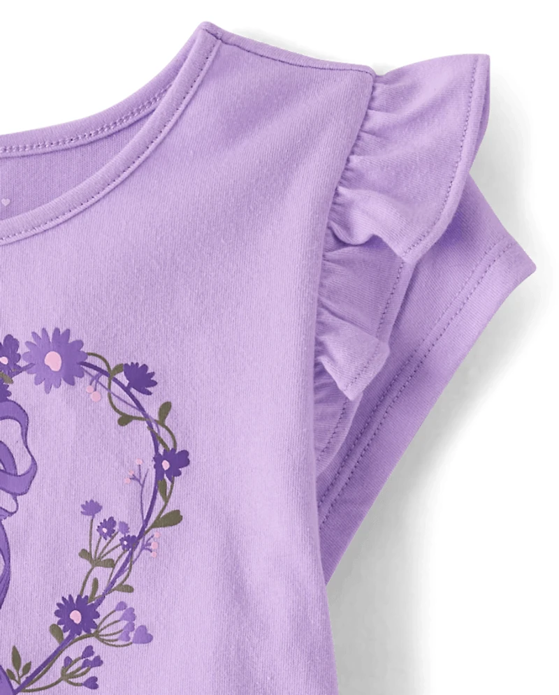 Toddler Girls Floral 2-Piece Outfit Set