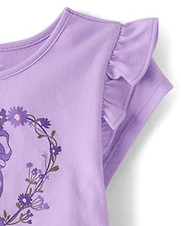 Toddler Girls Floral 2-Piece Outfit Set