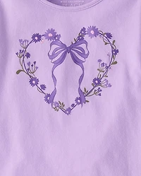 Toddler Girls Floral 2-Piece Outfit Set