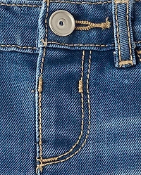 Short en jean midi pour bébés et petites filles