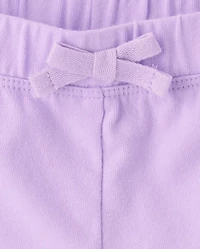 Toddler Girls Print Shorts 4-Pack