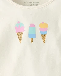 Toddler Girls Print 2-Piece Outfit Set