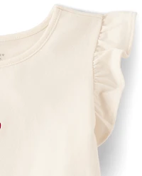 Toddler Girls Print 2-Piece Outfit Set