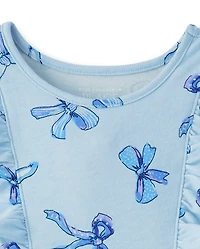 Baby And Toddler Girls Print Flutter Dress