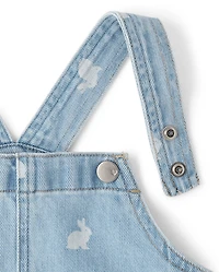 Toddler Girls Bunny Skirtall 2-Piece Outfit Set