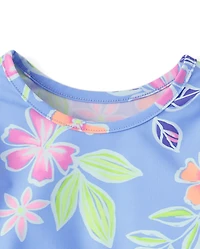 Toddler Girls Tropical 3-Piece Swimsuit