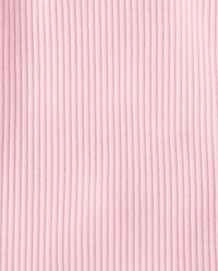 Toddler Girls Embroidered Eyelet Ribbed Flutter Tee