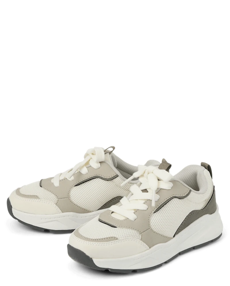 Kids Colorblock Running Sneakers