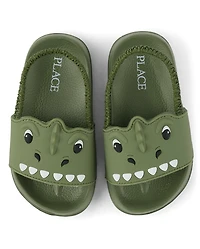 Toddler Boys Dino Slides