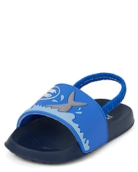 Toddler Boys Shark Slides