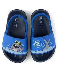 Toddler Boys Shark Slides