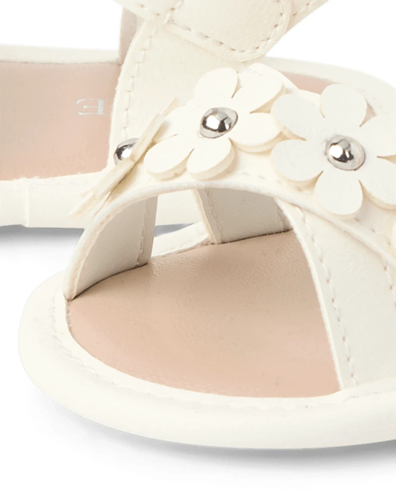 Baby Girls Floral Sandals